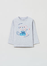 Ovs Fagottino Long-Sleeved T-Shirt With Stereo Print